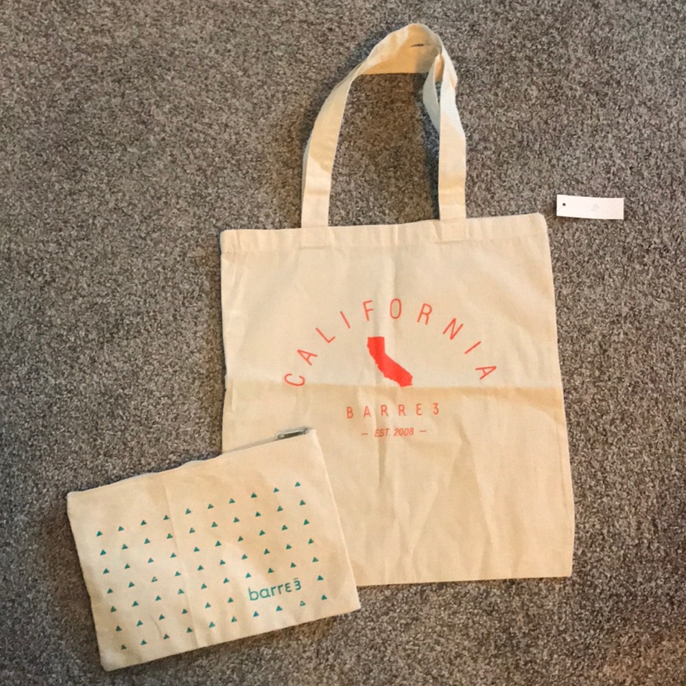 Barre 3 canvas bags